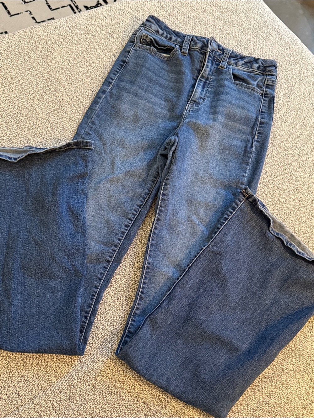 SO Women's Dark Blue Flare Jeans